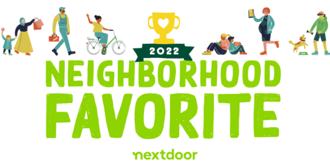 Nextdoor 2022 Neighborhood Favorite-Croach Pest Control Portland Beaverton OR-800x400